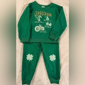 Green Leprechaun Graphic Set